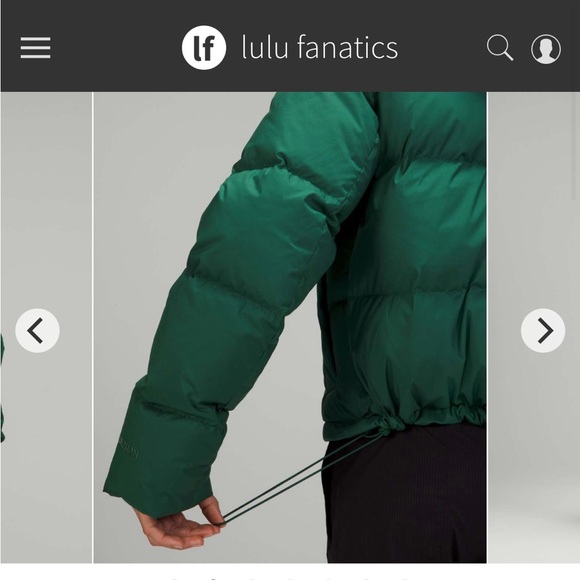 Lululemon Cropped Wunder Puff Jacket - Picture 7 of 7